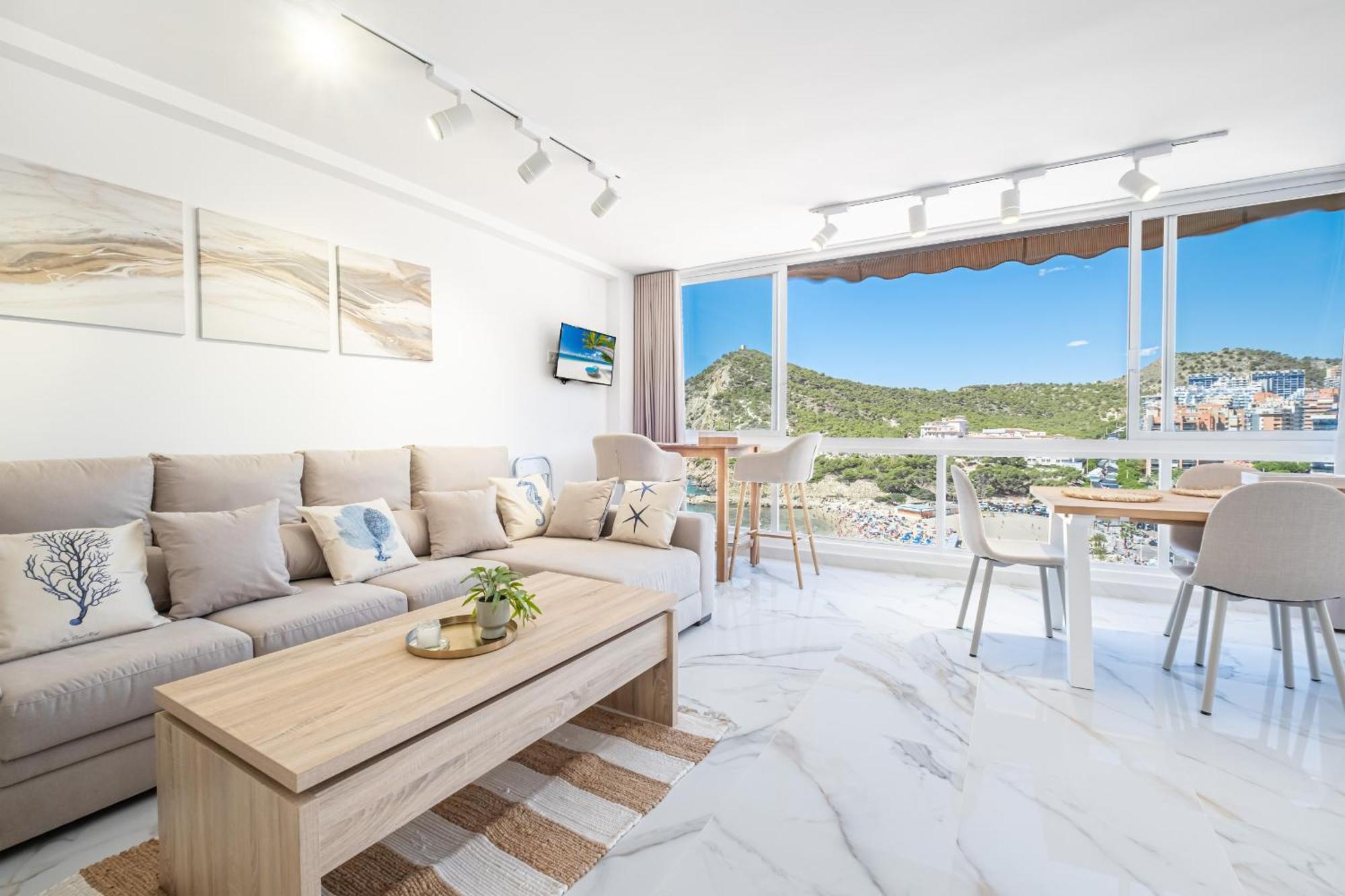 Atalaya Beach Apartments Sea View Finestrat Luaran gambar